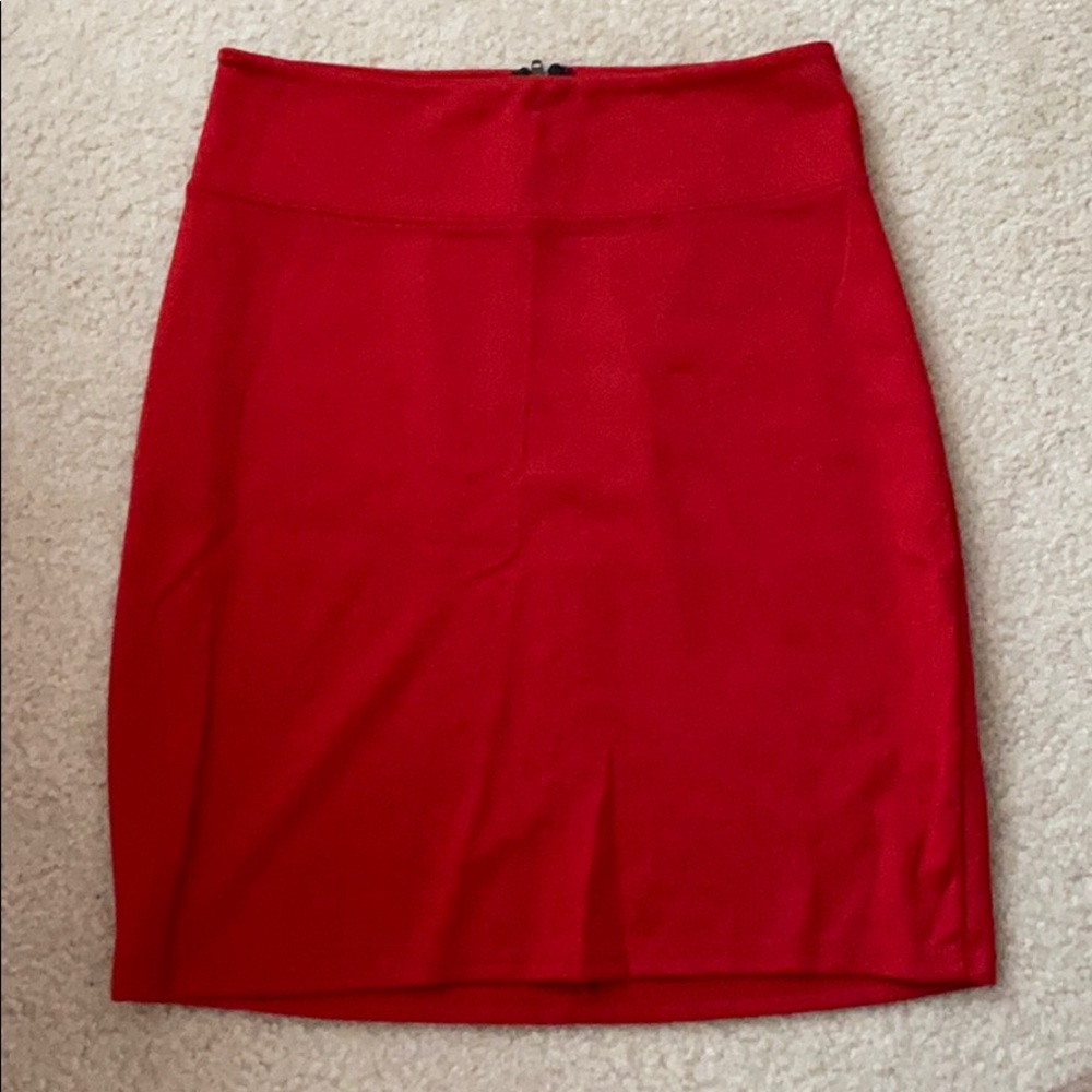 *4/$24* BDG Red Bodycon Skirt